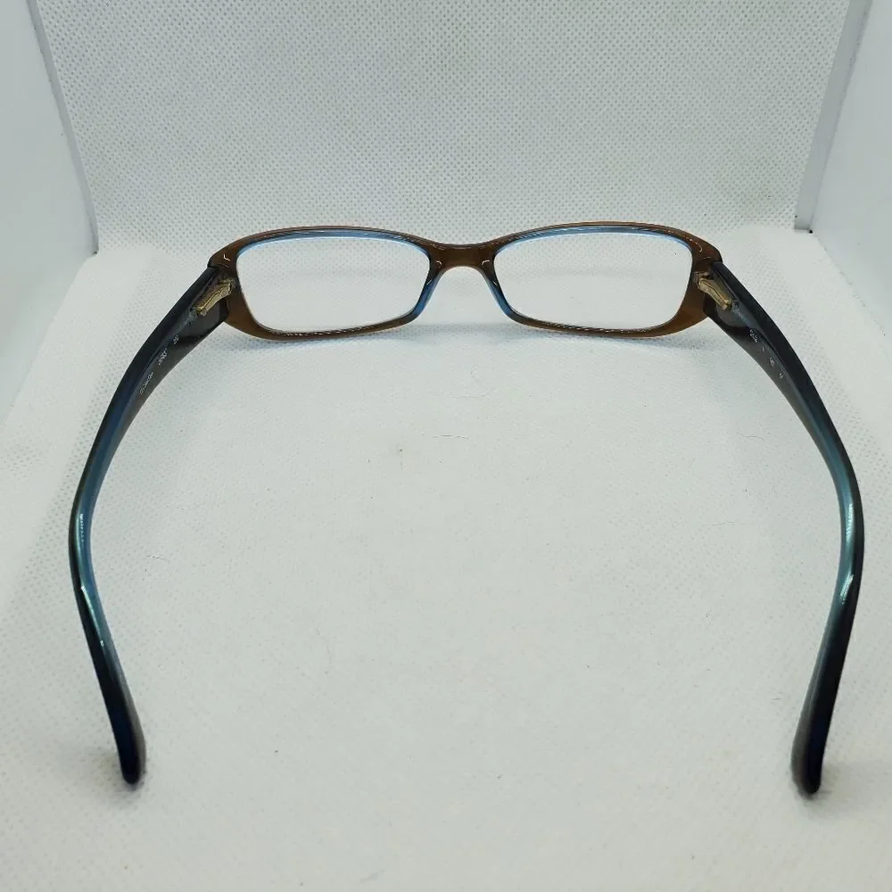 Calvin Klein Brown & Blue Prescription Glasses Frames